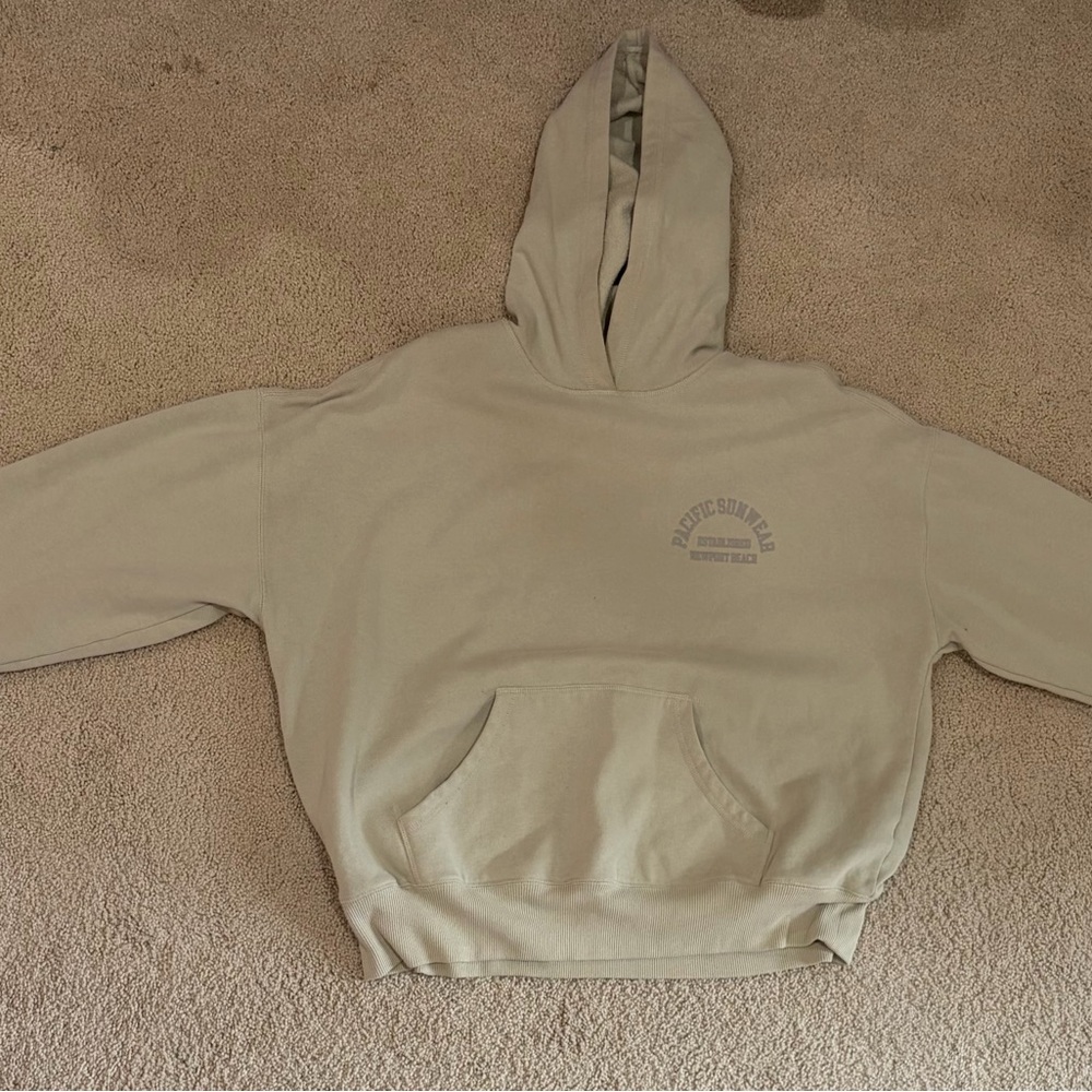PacSun Beige Hoodie